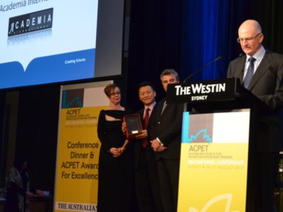 International Provider of the Year 2012 Winner ACPET